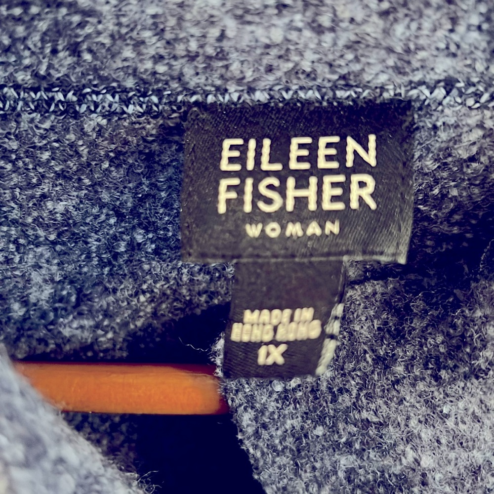 Eileen Fisher 100% felted wool jacket